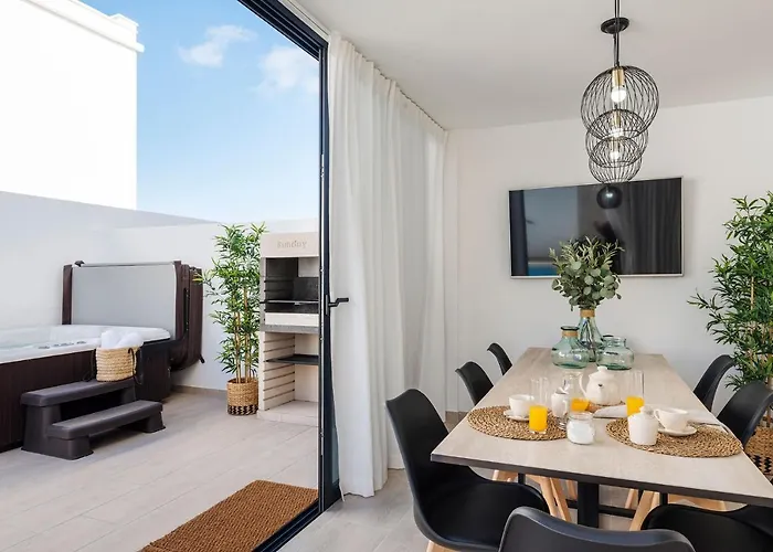 Palmera Jacuzzi Βίλα Yaiza (Lanzarote)